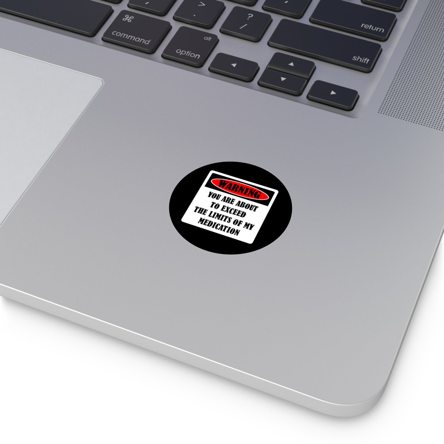 Warning You are about to Exceed Sticker