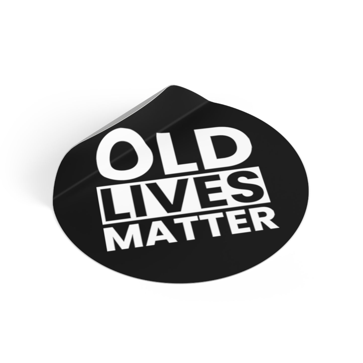 Old Lives Matter Sticker