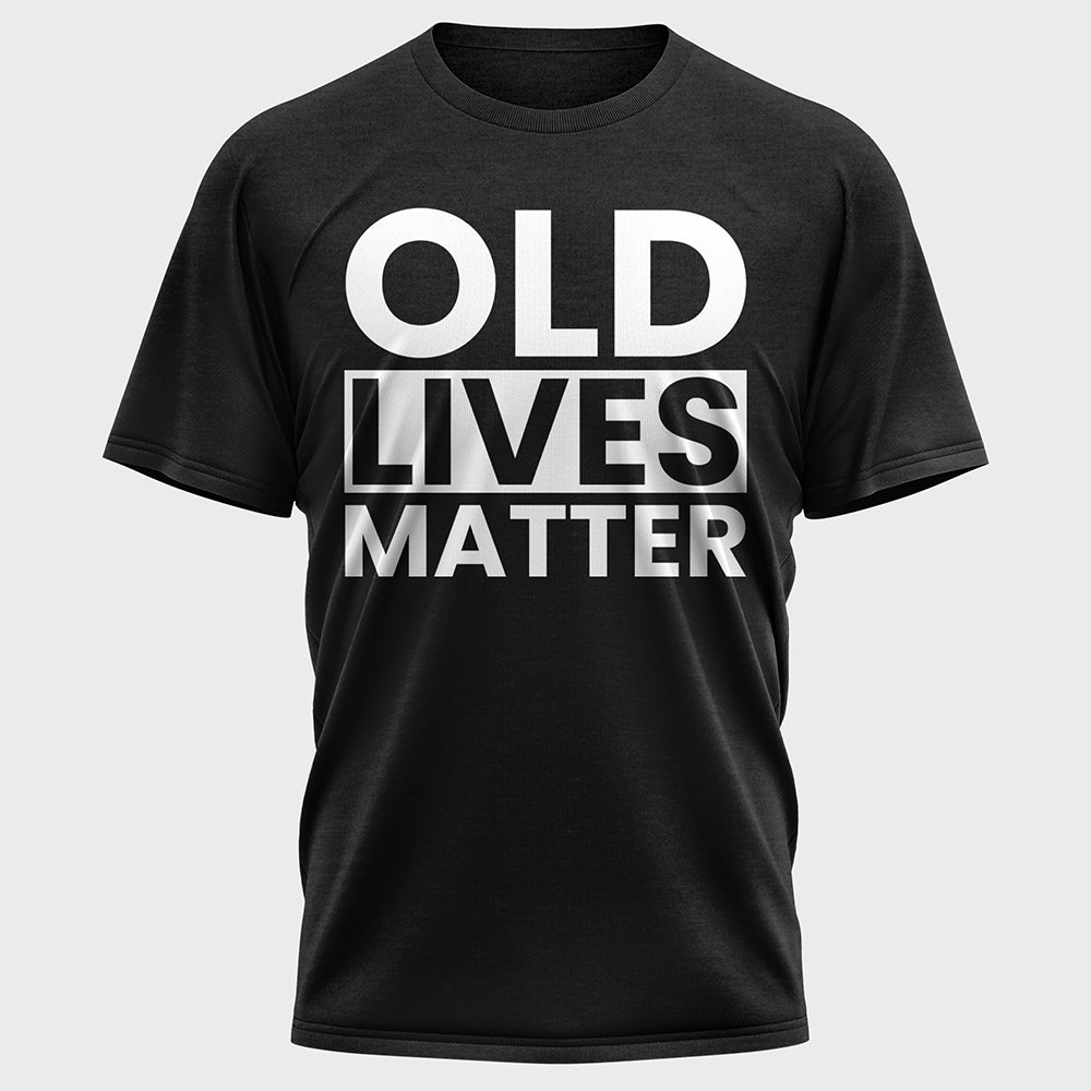 Old Lives Matter Cotton Tee