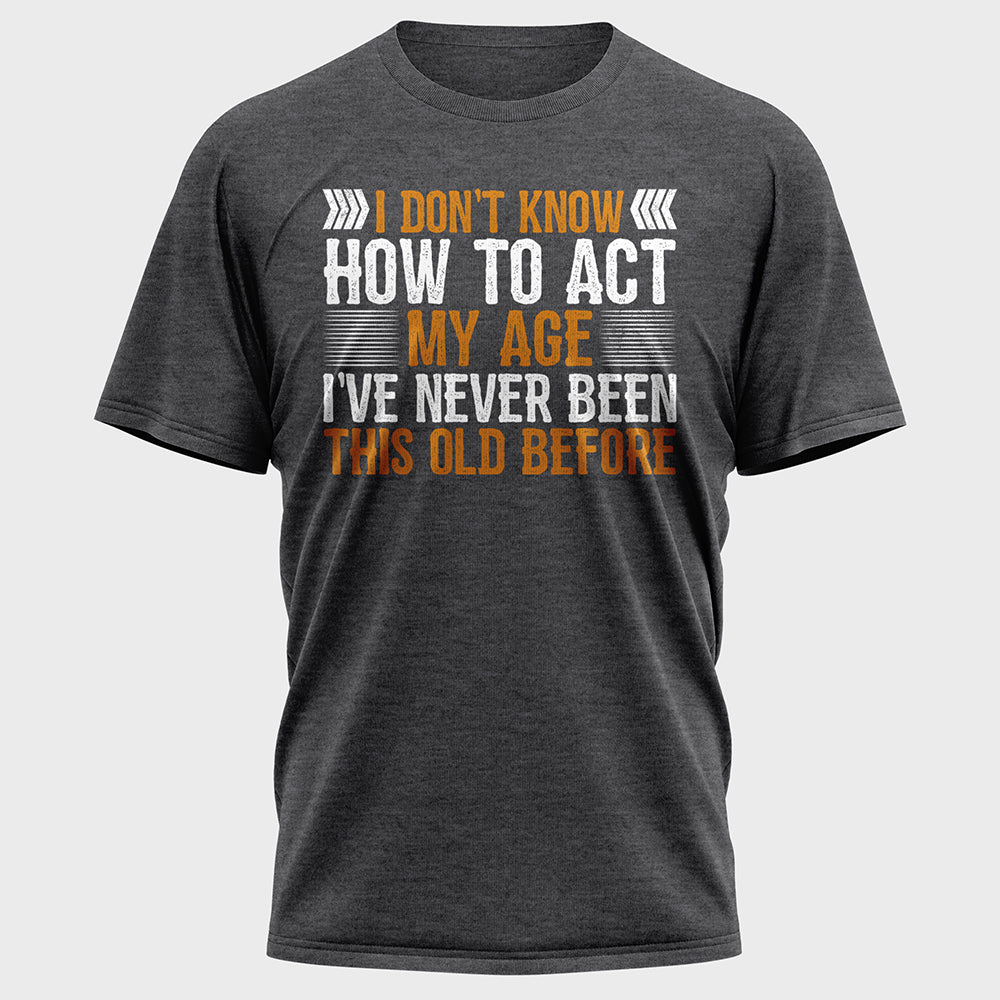 I Don't Know Cotton Tee