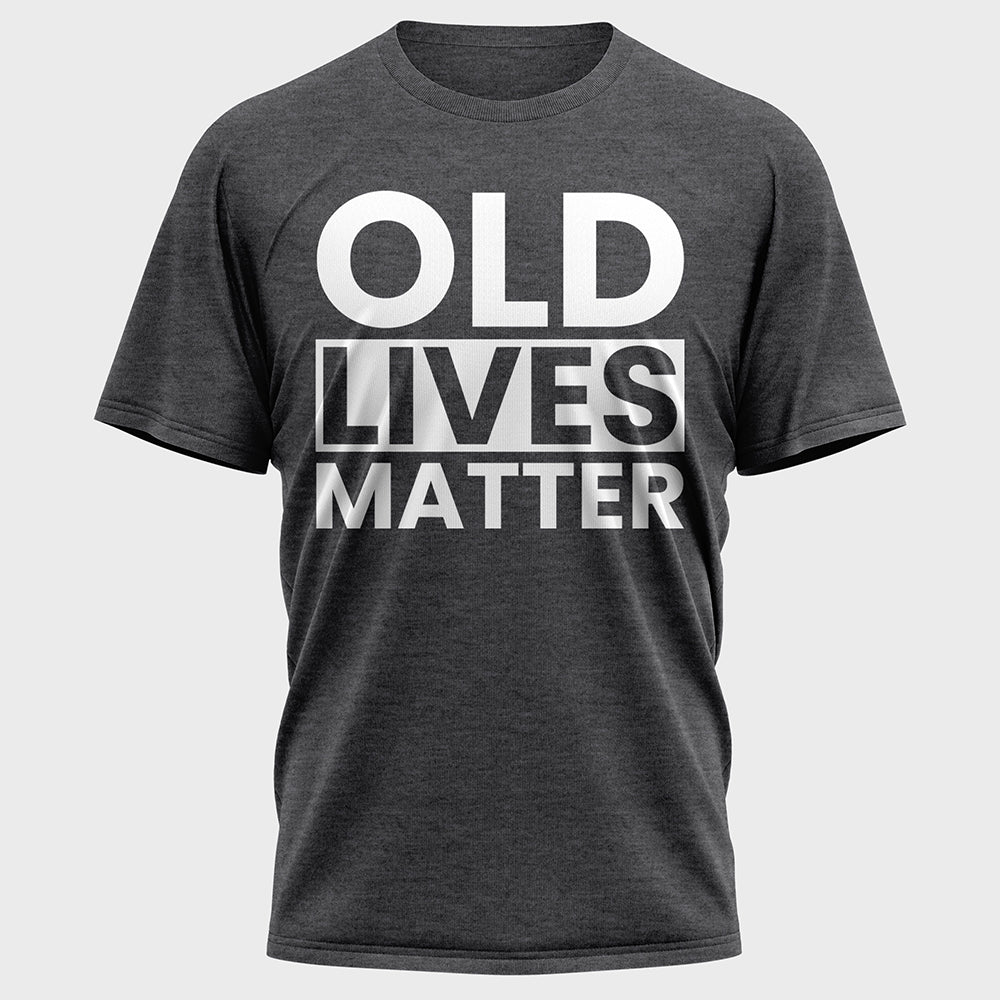 Old Lives Matter Cotton Tee