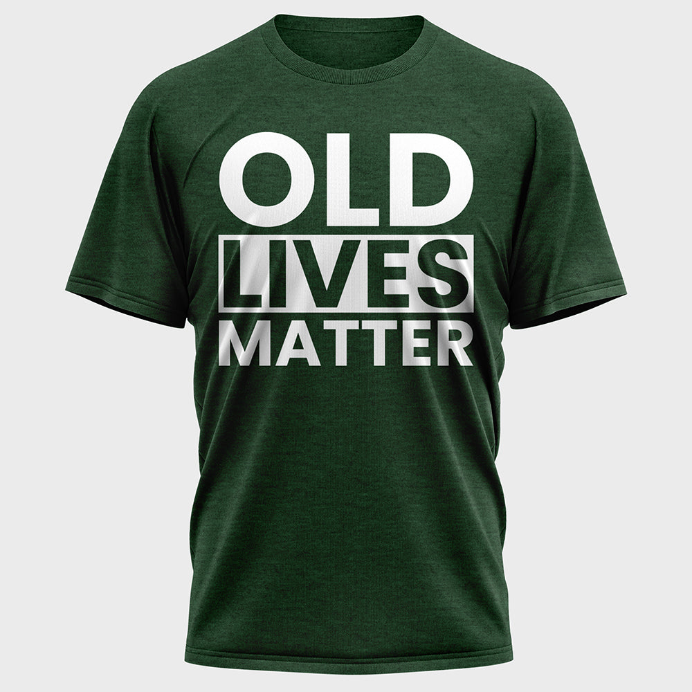 Old Lives Matter Cotton Tee