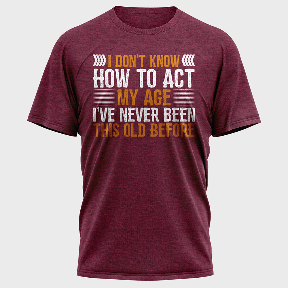 I Don't Know Cotton Tee
