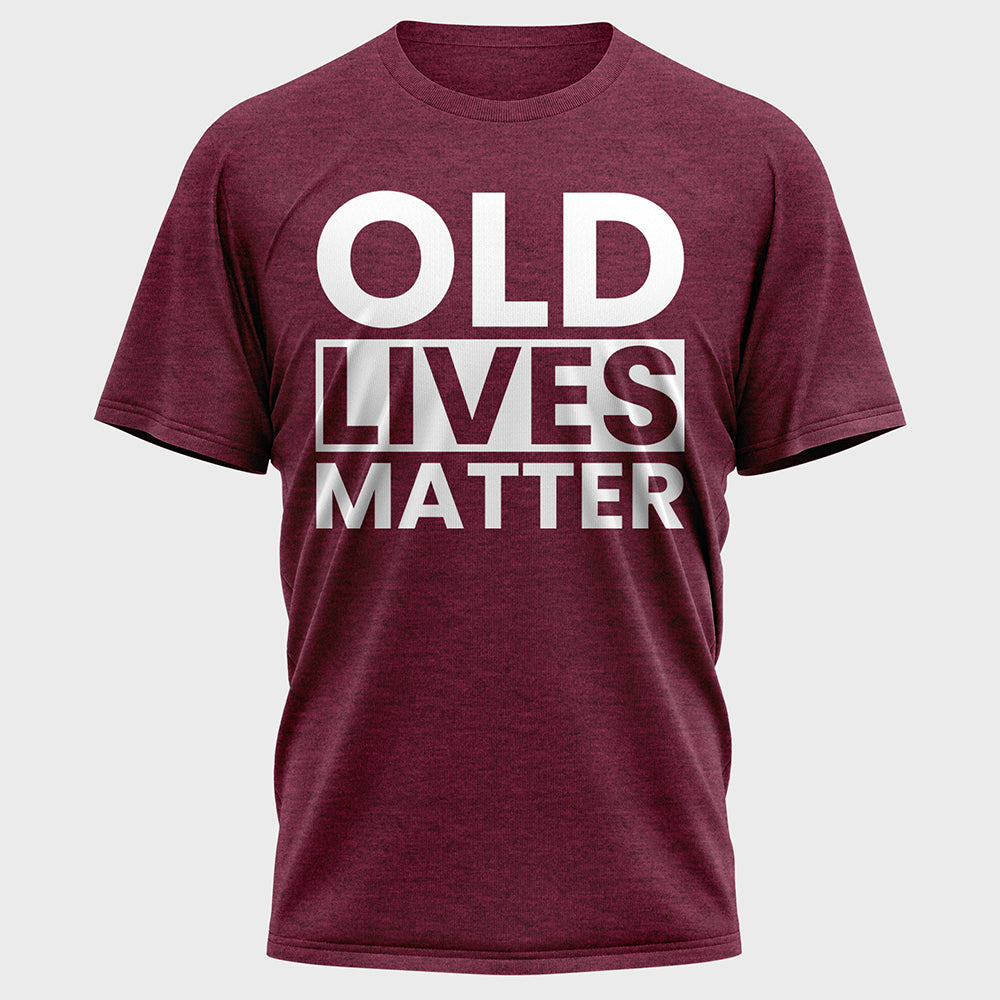Old Lives Matter Cotton Tee