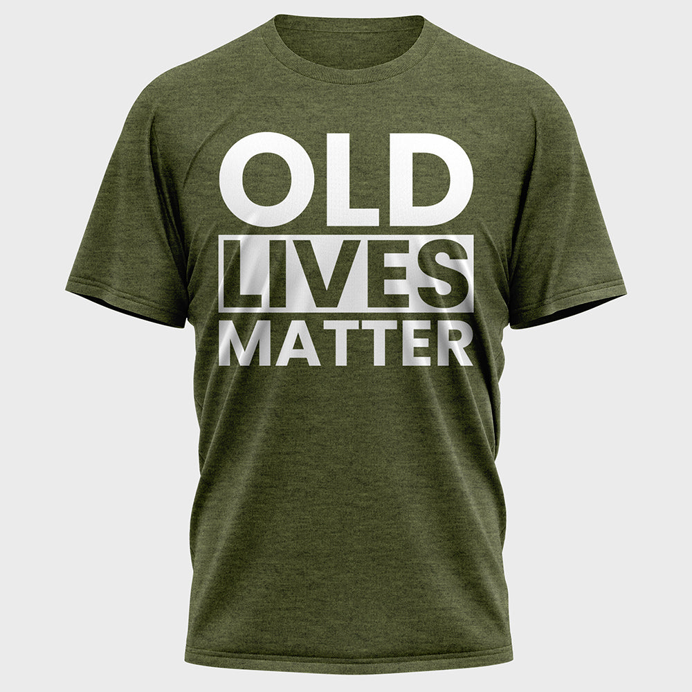 Old Lives Matter Cotton Tee