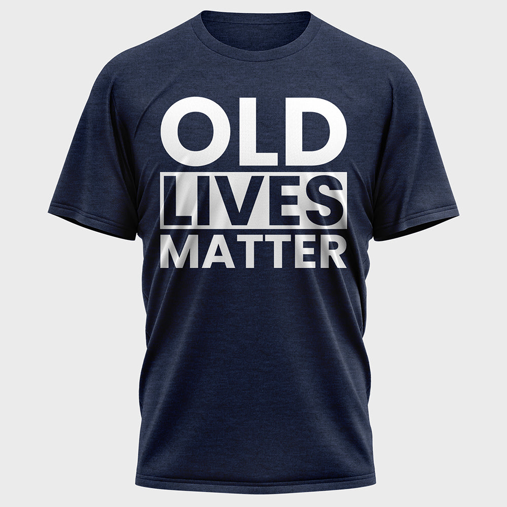Old Lives Matter Cotton Tee