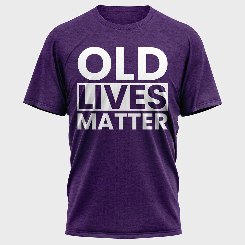 Old Lives Matter Cotton Tee