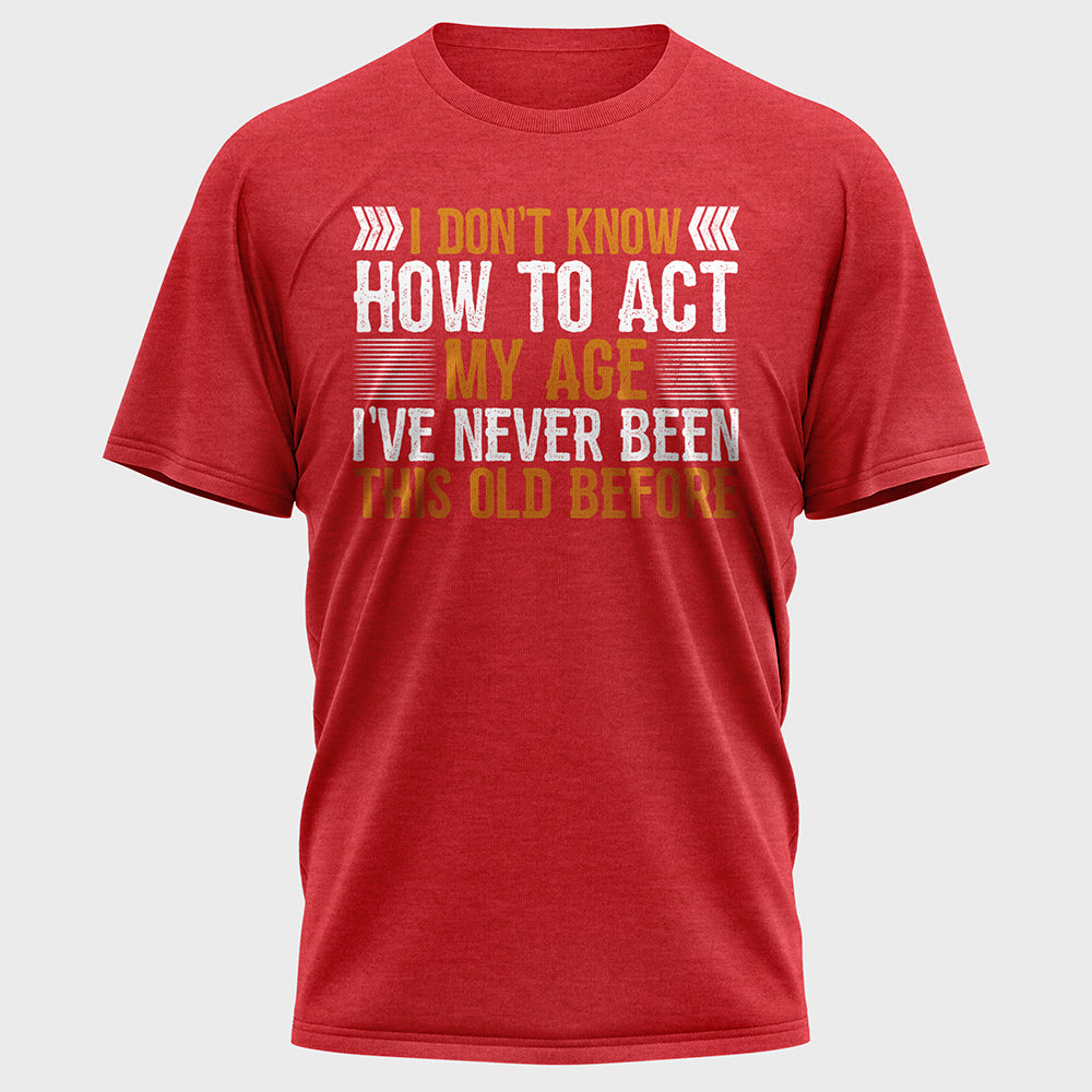 I Don't Know Cotton Tee